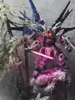 Customized MGSD Strike Freedom Gundam scene decorative ornaments