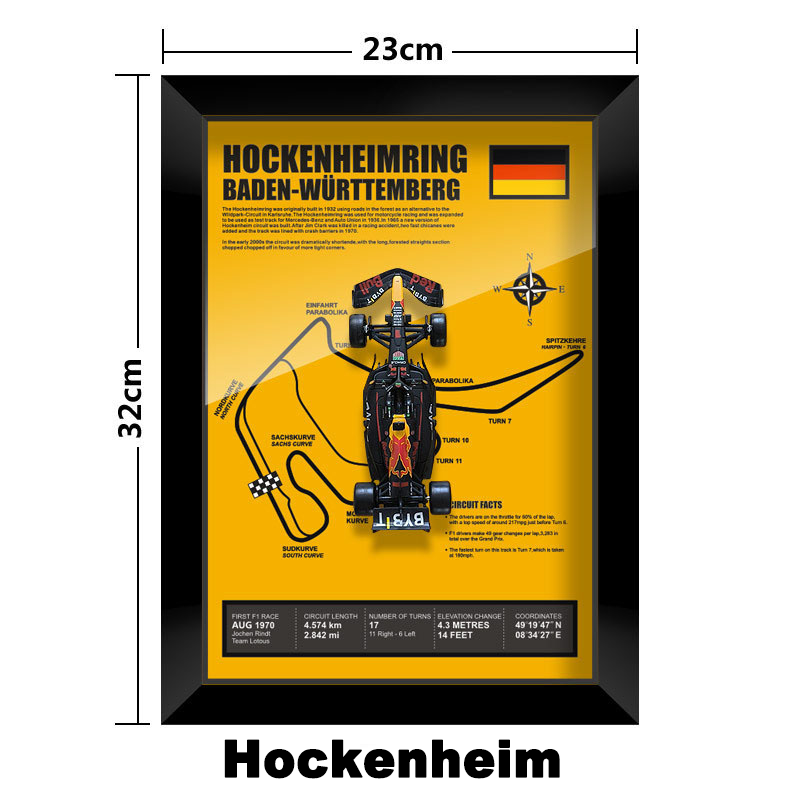 🏎️ Red Bull F1 Car Model Photo Frame