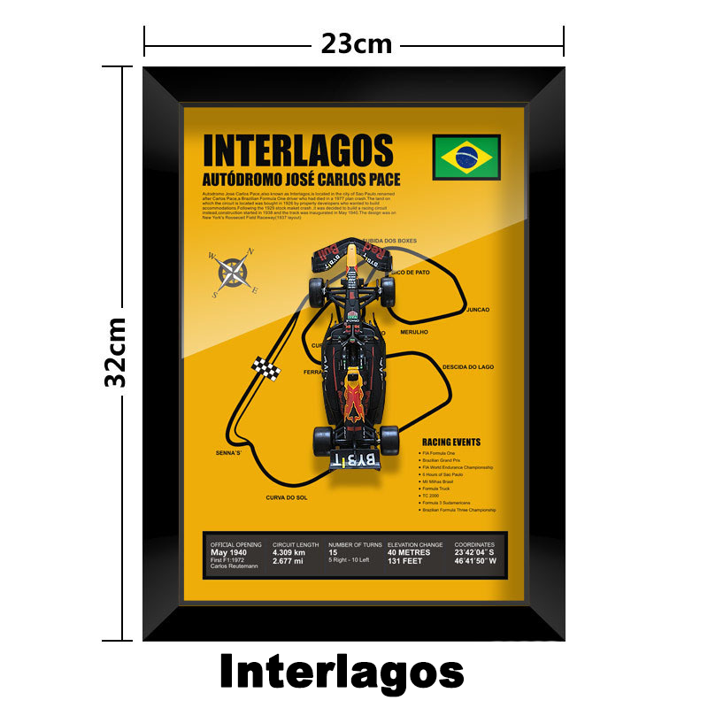 🏎️ Red Bull F1 Car Model Photo Frame