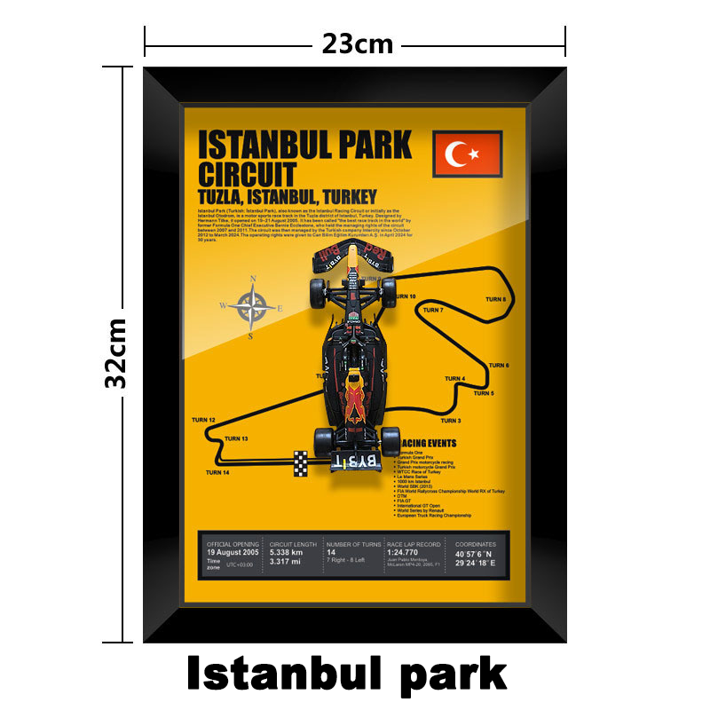 🏎️ Red Bull F1 Car Model Photo Frame