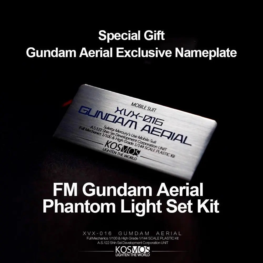 KOSMOS FM 1/100 Gundam Aerial Phantom Light Set