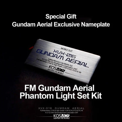 KOSMOS FM 1/100 Gundam Aerial Phantom Light Set