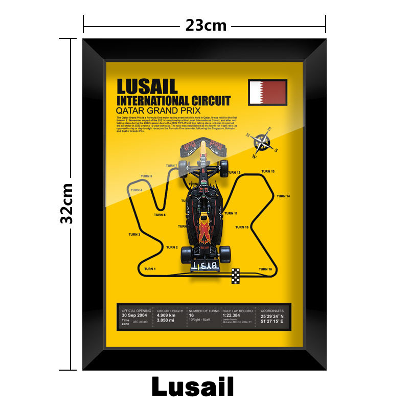 🏎️ Red Bull F1 Car Model Photo Frame