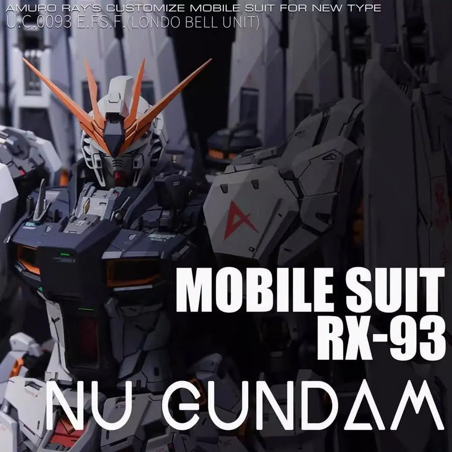 MG RX-93 NU Gundam Ver.KA GK Kit - Resin Conversion Kit
