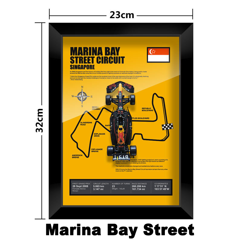 🏎️ Red Bull F1 Car Model Photo Frame