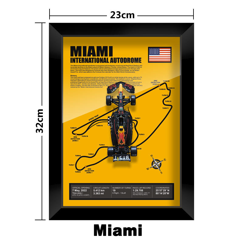 🏎️ Red Bull F1 Car Model Photo Frame