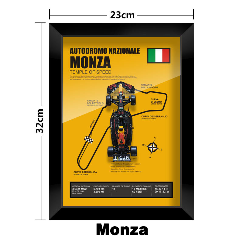 🏎️ Red Bull F1 Car Model Photo Frame