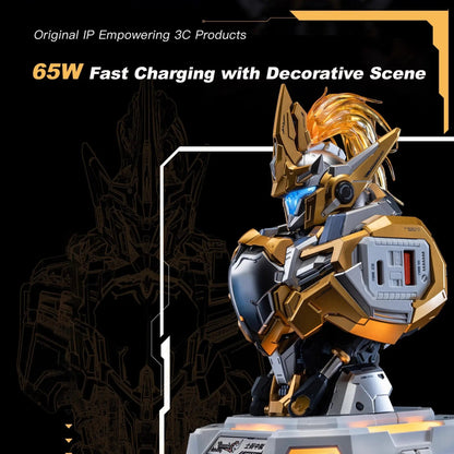 Moshow Lancelot 65W Charging Station Gold Plated Knight Theme