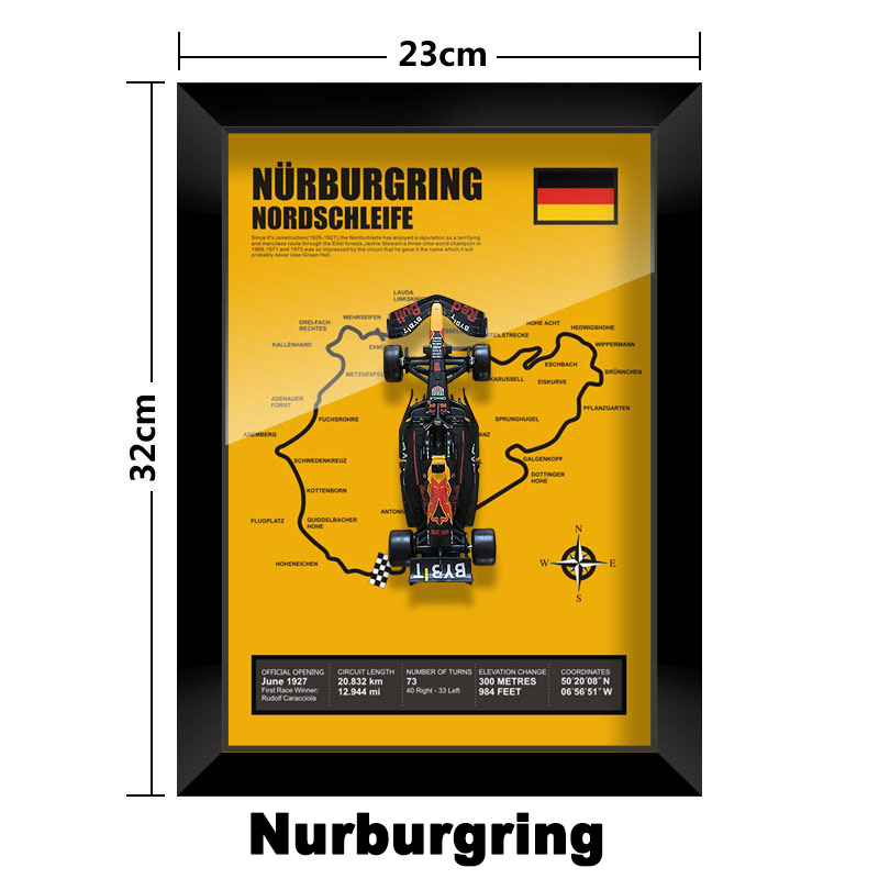 🏎️ Red Bull F1 Car Model Photo Frame