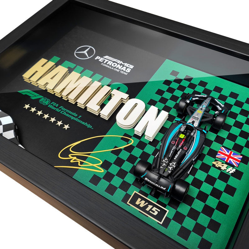 🏎️F1 W15 Car Model with Frame