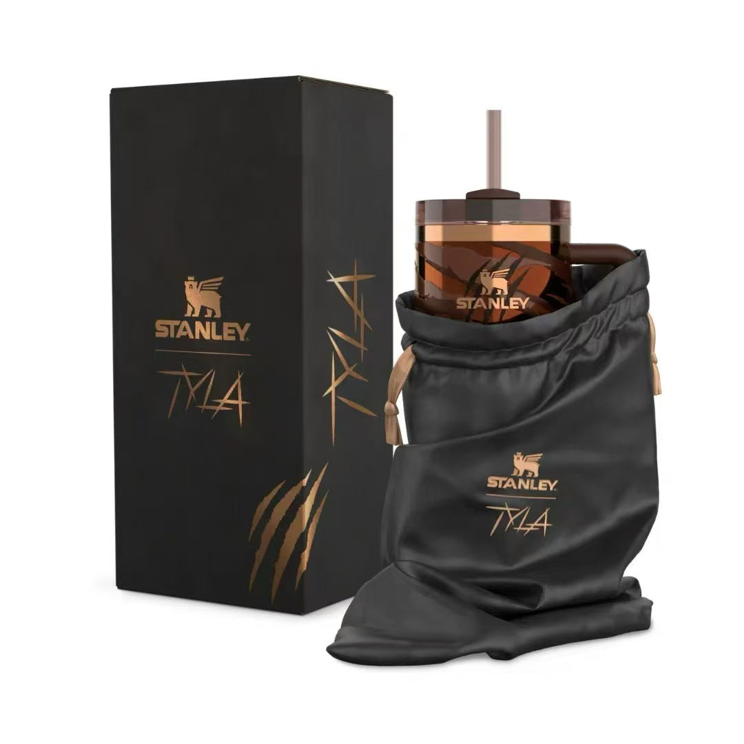 🧊【Nouveau】Tasse Isotherme Ice Boss Cup 🚗 avec Tuyau 💧 - 40oz Grand Volume - Idéale pour Voiture, Fitness et Bureau 💼 - Cadeau parfait pour Amis et Famille 🎁