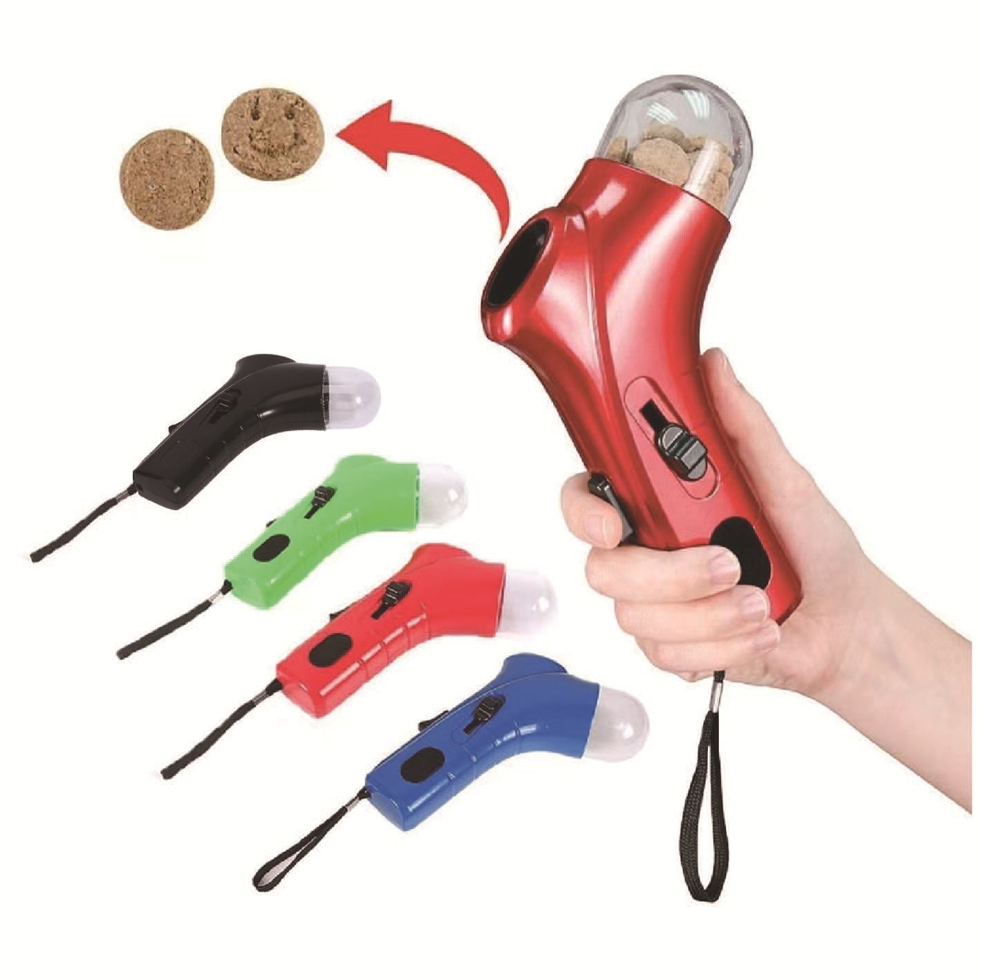 Dispensateur de friandises Whizzo : Jouet interactif pour chats et chiens avec lanceur automatique de friandises – Amusez vos compagnons à poils !