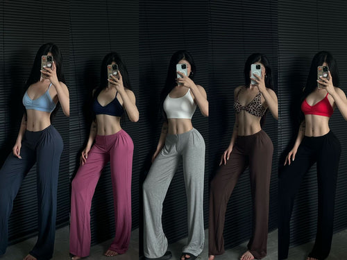 Pantalon de Yoga et Fitness Ultra Doux - Facile à Bouger et Confortable à Porter – Confort Assuré pour toutes vos séances ! 🌱