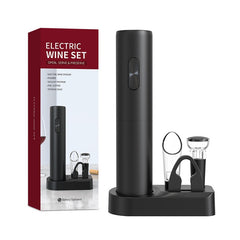 Ouvre-bouteille électrique intelligent avec extraction automatique du bouchon – Un outil vinique élégant et technologique pour une ouverture sans effort