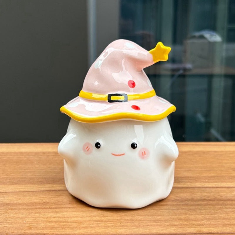 Mug Céramique Blanc Animé Unicorn 520ml – Idéal pour les Filles et les Amateurs de Mode Rétro