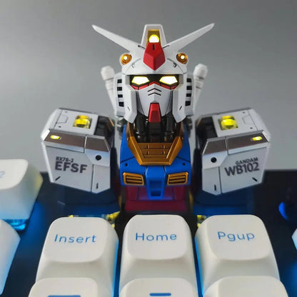 【Pre-Order】RX-78-2 Gundam Keycap Set Classic Anime Artisan Design