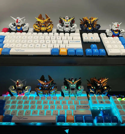 【Pre-Order】Unicorn Gundam Transformable Keycap Set Destroy Mode Artisan Collection