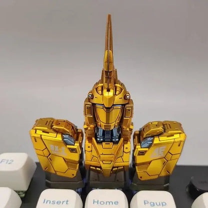 【Pre-Order】Unicorn Gundam Phenex 03 Keycap Set NT-D Mode & Gold Coating