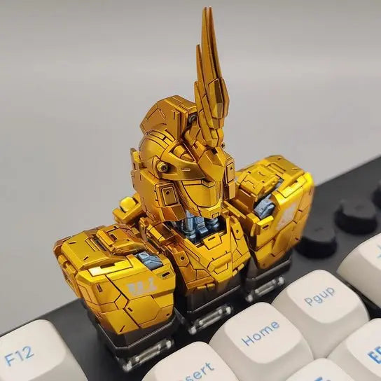 【Pre-Order】Unicorn Gundam Phenex 03 Keycap Set NT-D Mode & Gold Coating