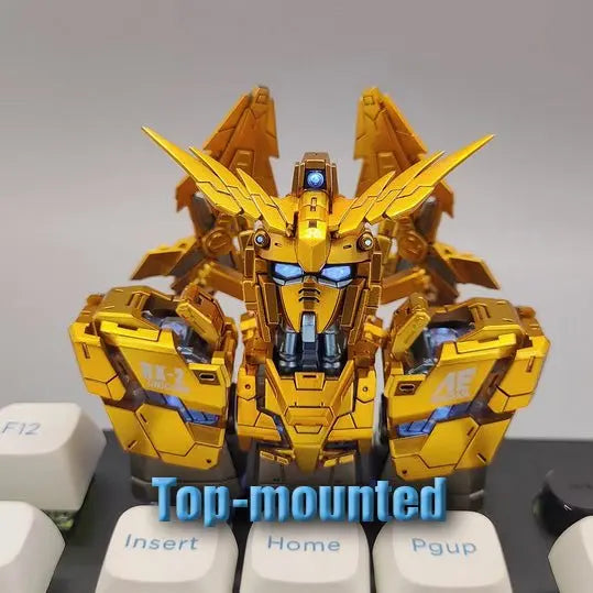 【Pre-Order】Unicorn Gundam Phenex 03 Keycap Set NT-D Mode & Gold Coating