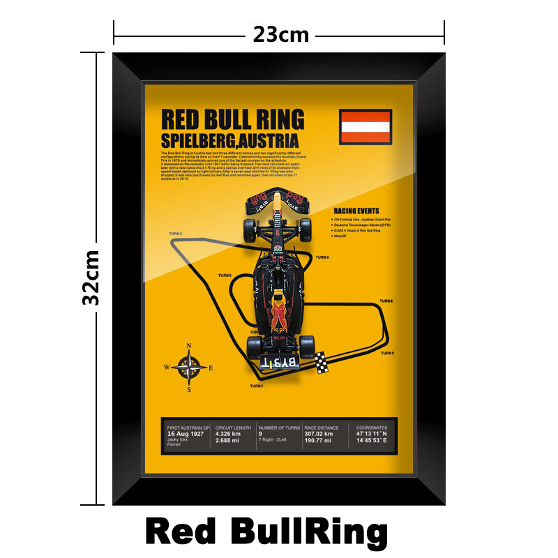 🏎️ Red Bull F1 Car Model Photo Frame