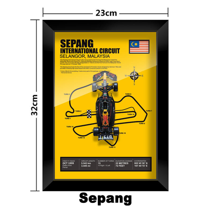 🏎️ Red Bull F1 Car Model Photo Frame