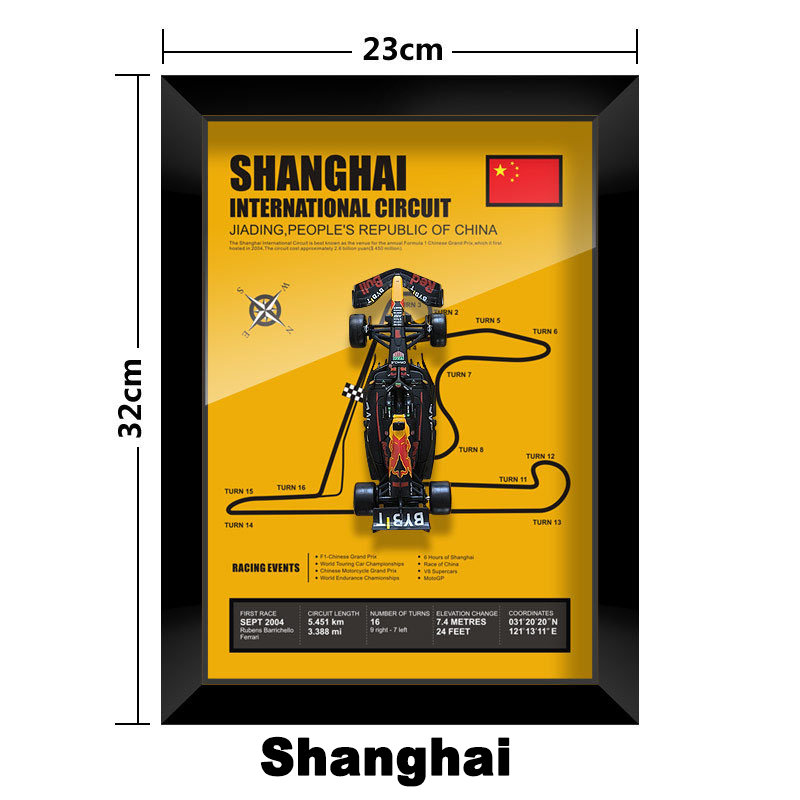 🏎️ Red Bull F1 Car Model Photo Frame
