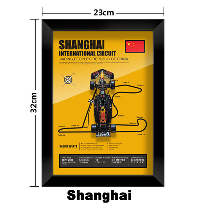 🏎️ Red Bull F1 Car Model Photo Frame