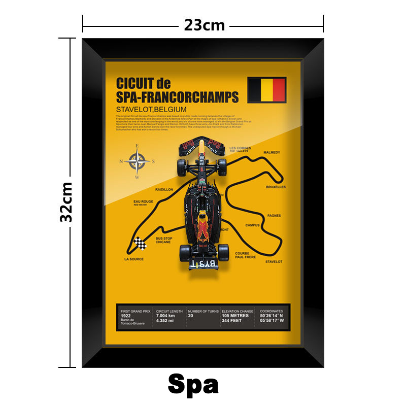 🏎️ Red Bull F1 Car Model Photo Frame