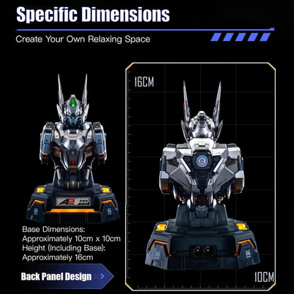 65W Fast Charge Wuchenghou Console: Titanium-Color Design with Universal Ports