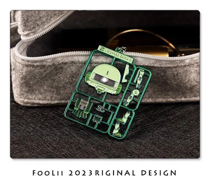 Zaku Metal Keychain Anime Mech Gift for Zeon Fans