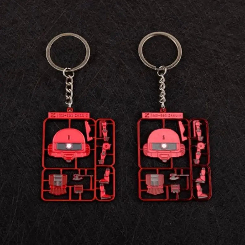 Zaku Metal Keychain Anime Mech Gift for Zeon Fans