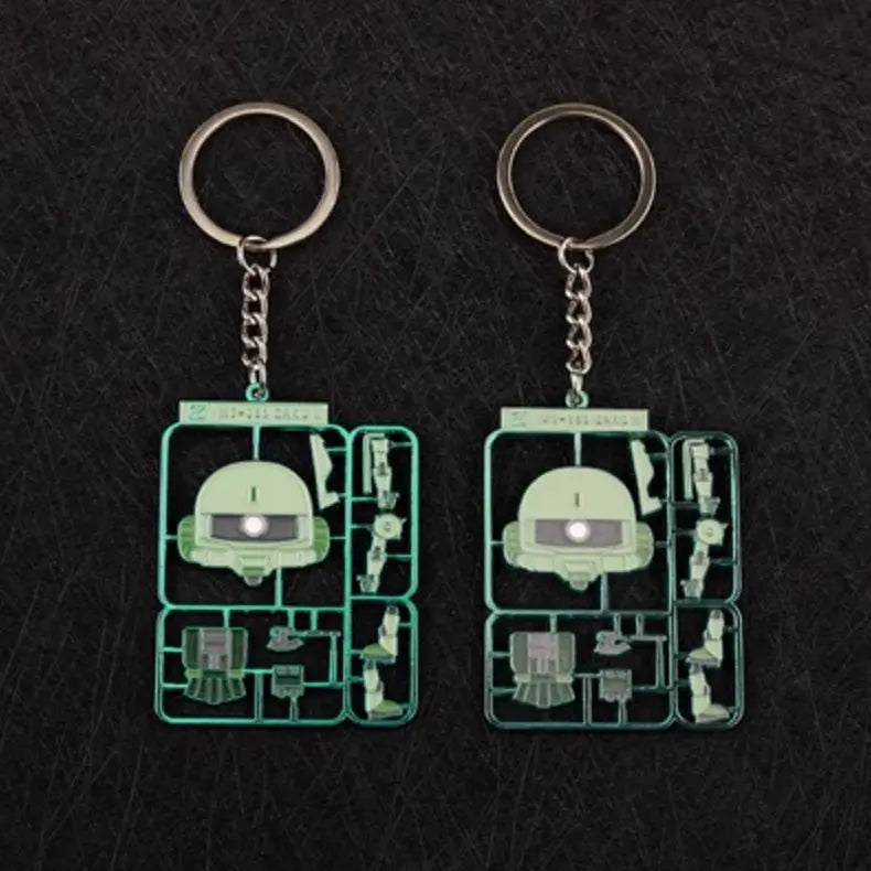 Zaku Metal Keychain Anime Mech Gift for Zeon Fans