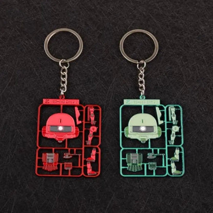 Zaku Metal Keychain Anime Mech Gift for Zeon Fans