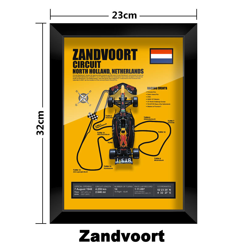 🏎️ Red Bull F1 Car Model Photo Frame