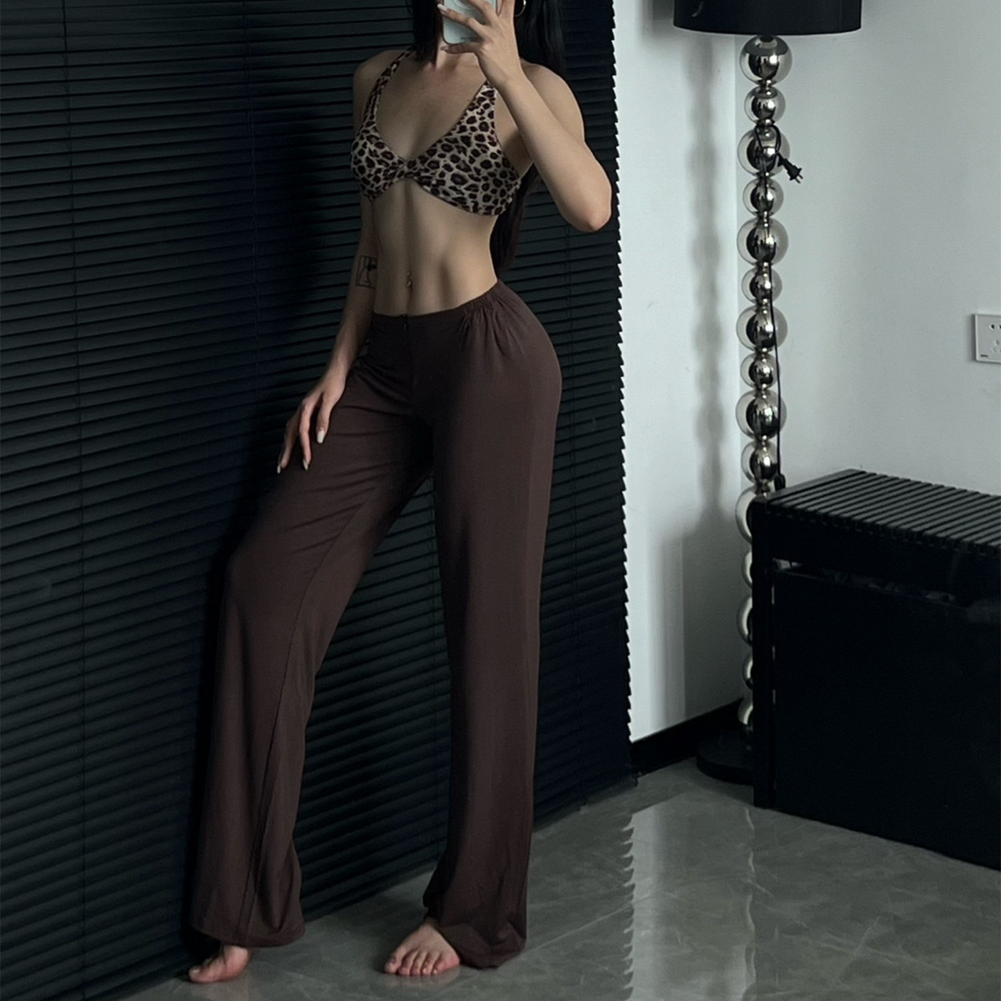 Pantalon de Yoga et Fitness Ultra Doux - Facile à Bouger et Confortable à Porter – Confort Assuré pour toutes vos séances ! 🌱