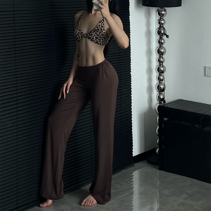 Pantalon de Yoga et Fitness Ultra Doux - Facile à Bouger et Confortable à Porter – Confort Assuré pour toutes vos séances ! 🌱