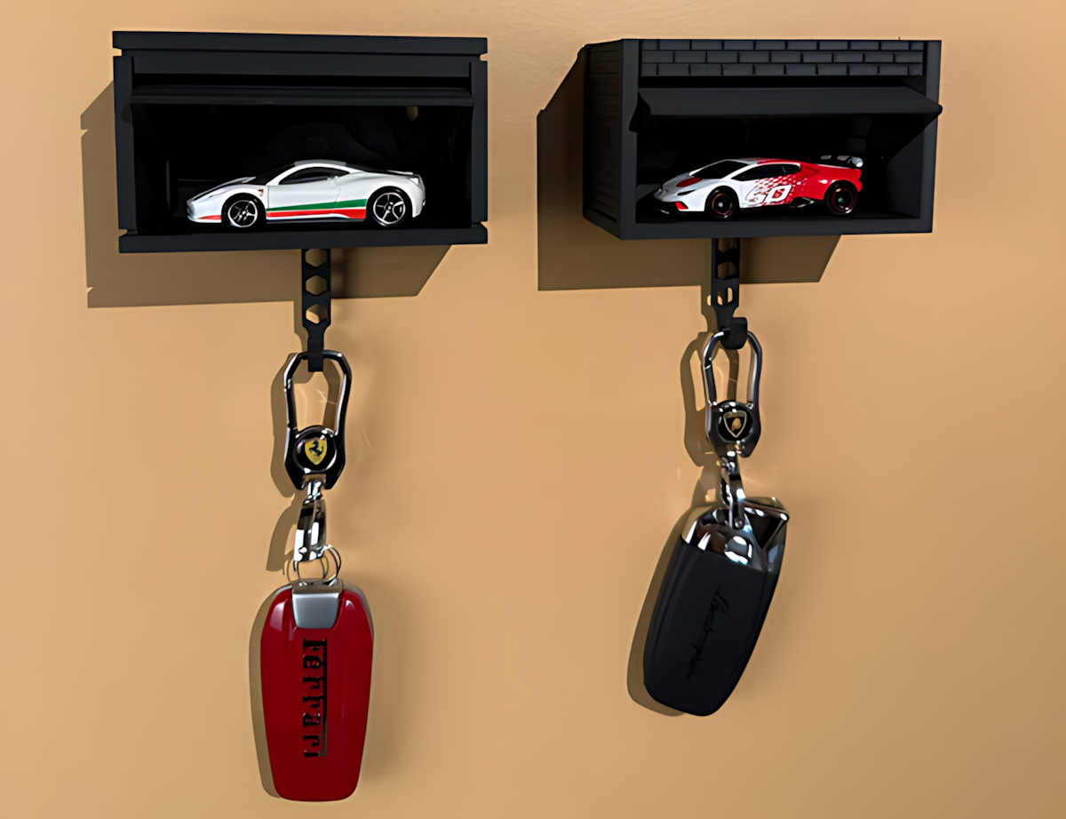 🗝️Porte-clés KeyRacer Garage🚗
