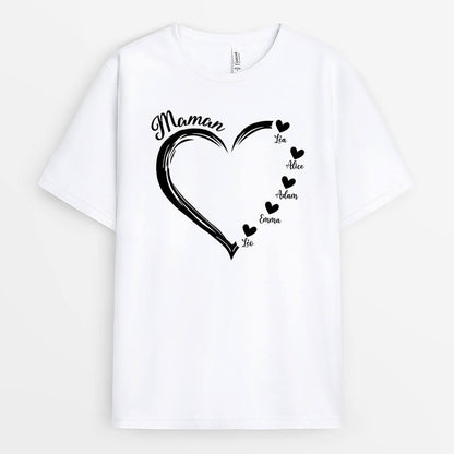 Mamie - Cadeau Personnalisé | T-shirt  Pour Femme