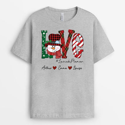 Amour - Cadeau Personnalisé | T-shirt Unisex