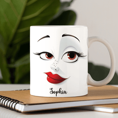 Tasse 3D Personnalisée Drôle et Sarcastique - Cadeau Personnalisé