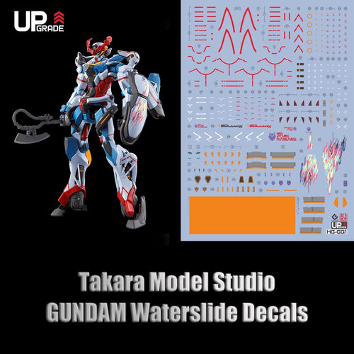 HG 1/144 GQuuuuuuX HD Fluorescent Waterslide Decals