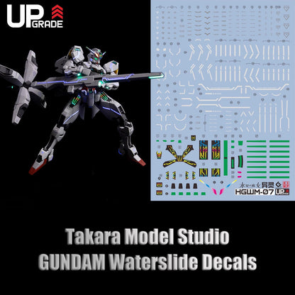 HG 1/144 Gundam Calibarn HD Fluorescent Waterslide Decals