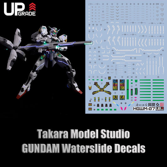 HG 1/144 Gundam Calibarn HD Fluorescent Waterslide Decals