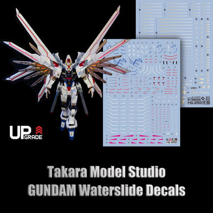HG 1/144 Mighty Freedom Gundam HD Fluorescent Waterslide Decals
