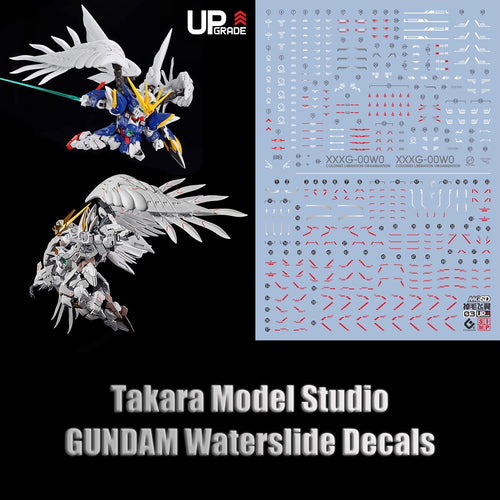 MGSD 1/144 Wing Gundam Zero EW Ver.KA  HD Fluorescent Waterslide Decals