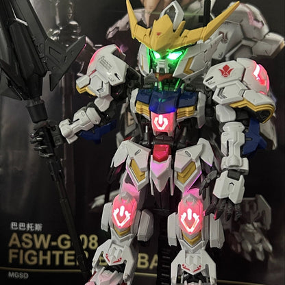 MGSD Barbatos Full Body LED Lighting Kit with Remote Control -Easy DIY Gundam Model Customization