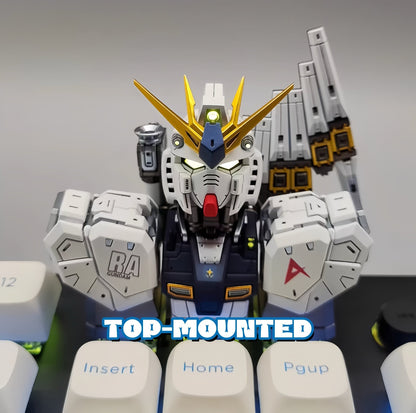 【Pre-Order】RX-93 Nu Gundam Artisan Keycap – Transformable GK Model Mechanical Keyboard Accessory