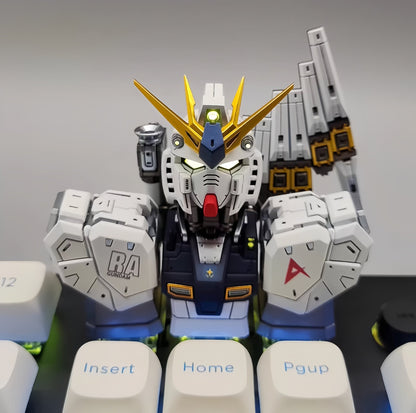 【Pre-Order】RX-93 Nu Gundam Artisan Keycap – Transformable GK Model Mechanical Keyboard Accessory