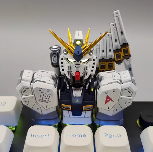 【Pre-Order】RX-93 Nu Gundam Artisan Keycap – Transformable GK Model Mechanical Keyboard Accessory